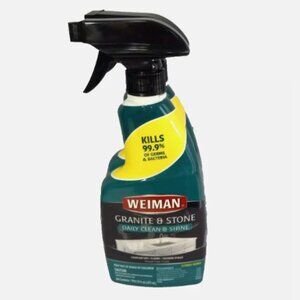 Granite & Stone Disinfectant Countertop Cleaner 16oz Spray Polish 2 Pack NEW